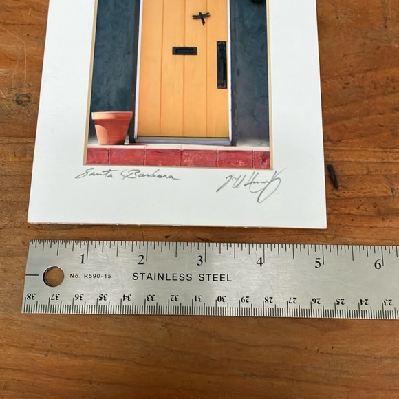 Photograph printed Yellow Doorway Artwork ready to frame 5x7” - Picture 5 of 8